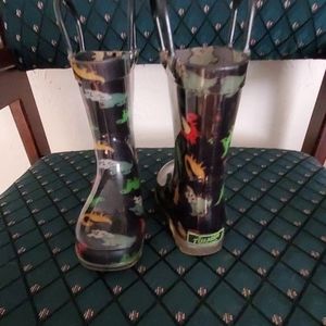 Toddler boy rain boots
